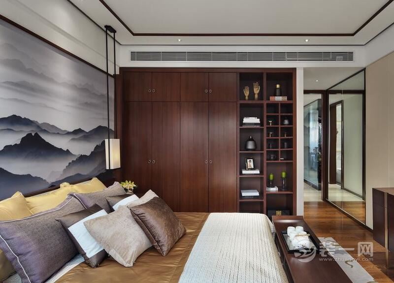 新中式风格设计说明 成都众意装修公司中央城邦案例