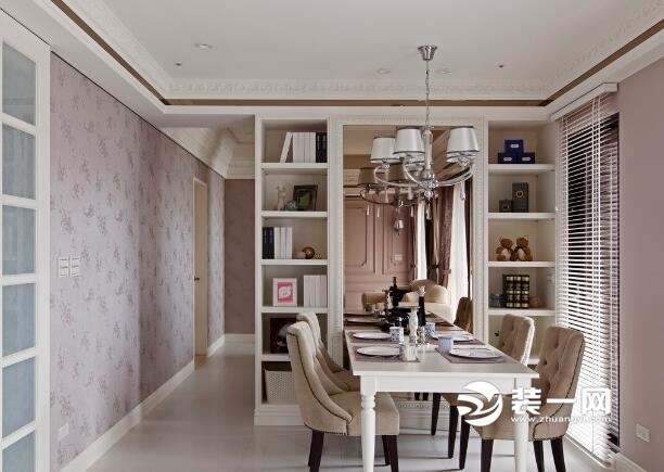 粉嫩的女生房间装修效果图 80平米两室一厅案