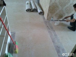 温江仁和春天大道装修在建工地