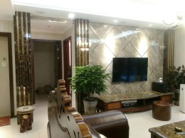 【简阳好日子装饰】河景馨城在线工地完工实景图