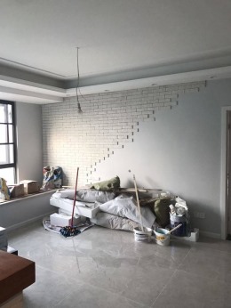 丰立装饰中铁西城工地在建