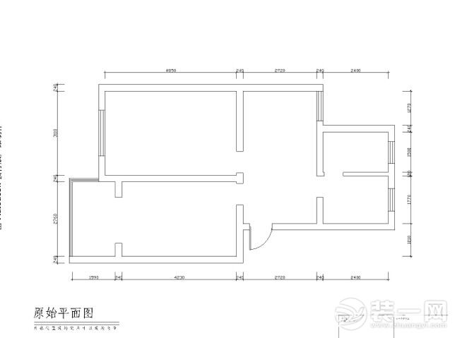 70平两室一厅老公房改造案例