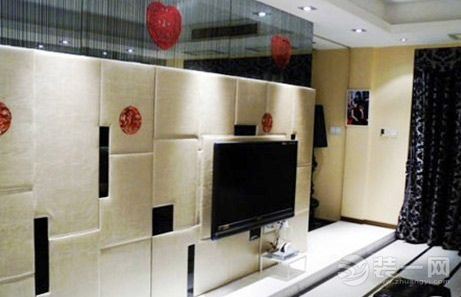 三居室黑白奢华婚房装修案例