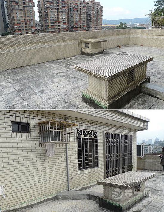 顶楼小复式楼旧房改造