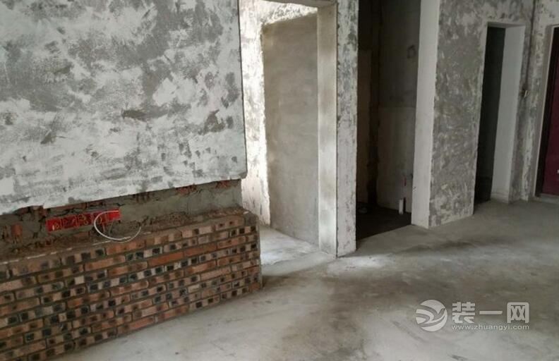 成都装修网74m²小户型华丽变身——砌墙和卫生间的改造