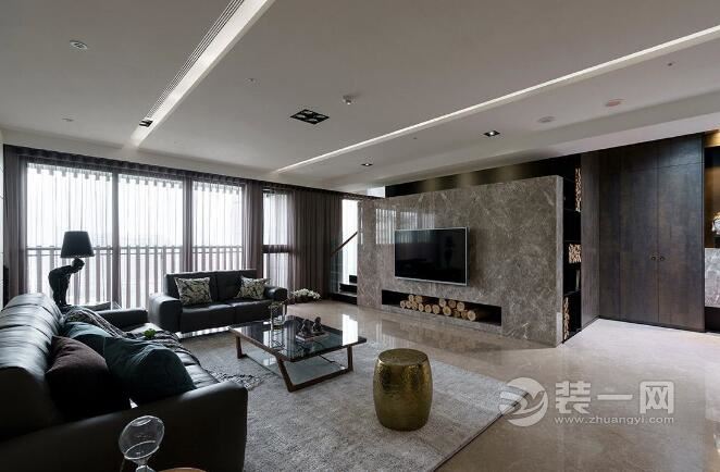 大平层装修效果图 成都装修网现代简约风格设计