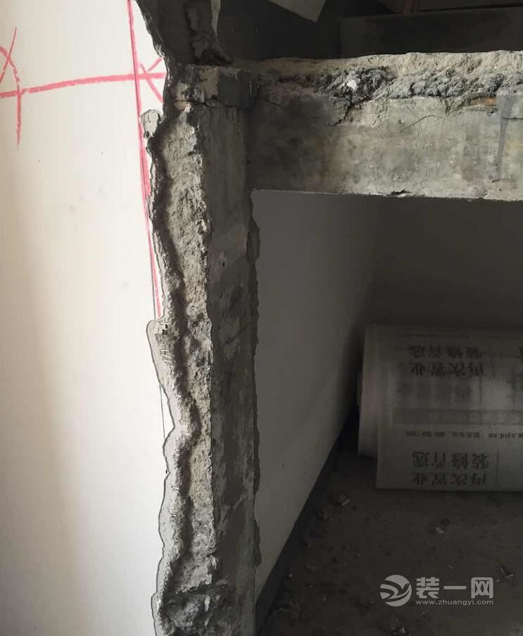橱柜选择犯了难 顺便插播一下我快砸好的墙面