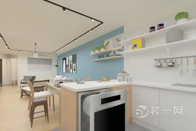 loft公寓装修效果图 旧房翻新展现北欧风范